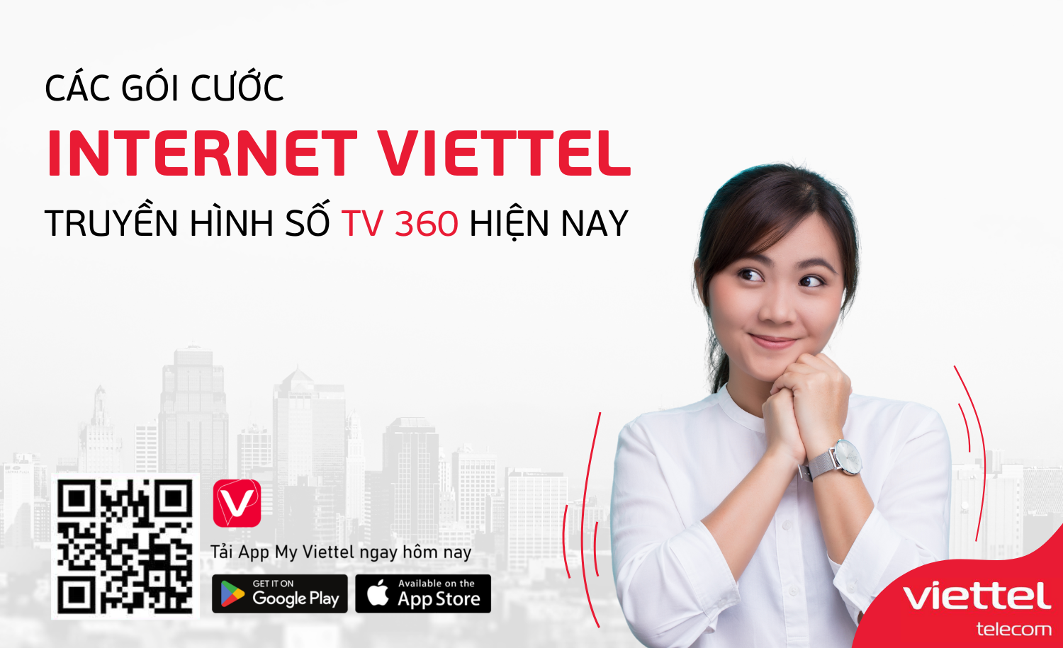 Đăng Ký Gói Combo Internet Truyền Hình Viettel Giá Rẻ, Tốc Độ Cao 4 Tổng hợp các gói cước internet và truyền hình Viettel phổ biến, dễ chọn, dễ dùng