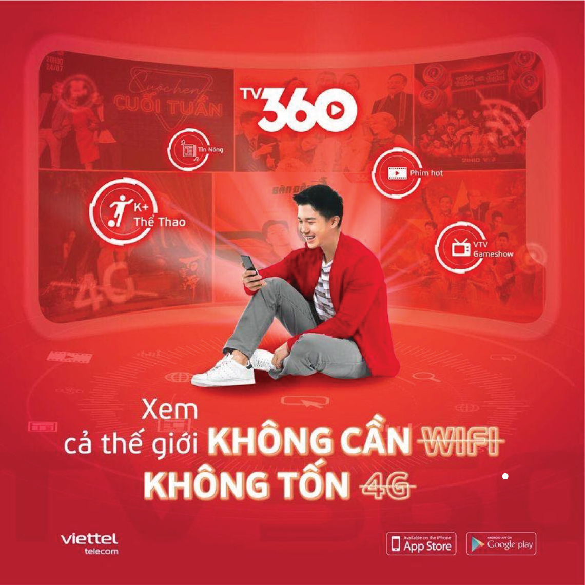 Truyền Hình Viettel TV: Thế Giới Giải Trí Đa Dạng, Thông Minh Tại Nhà 2 Biến TV thường thành Smart TV với đầu thu Viettel TV Box