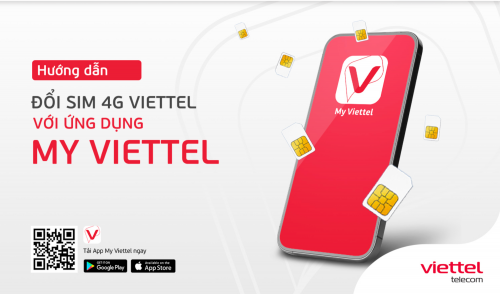 Cách Đổi Sim 4G Viettel Tại Nhà Đơn Giản, Không Cần Ra Cửa Hàng 3 Đổi sim 3G sang 4G Viettel tại nhà nhanh chóng qua ứng dụng My Viettel chỉ với vài thao tác đơn giản.