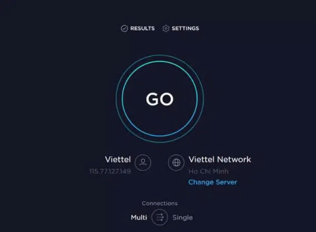 Hướng Dẫn Kiểm Tra Tốc Độ Mạng Viettel Trên Máy Tính & Điện Thoại 2 Speedtest by Ookla (speedtest.net)