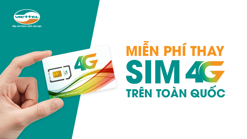 Cách Đổi Sim 4G Viettel Tại Nhà Đơn Giản, Không Cần Ra Cửa Hàng 1 Đổi sim 4G Viettel tại nhà, nhanh gọn và tiện lợi.