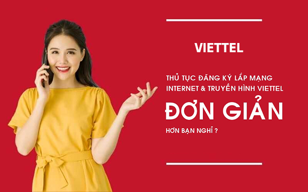 Chỉ 180k/tháng: Lắp mạng Viettel Thủ Đức ngay tại nhà trong 24h 4 Thủ tục lắp mạng Viettel Thủ Đức cực đơn giản, xử lý nhanh trong ngày.
