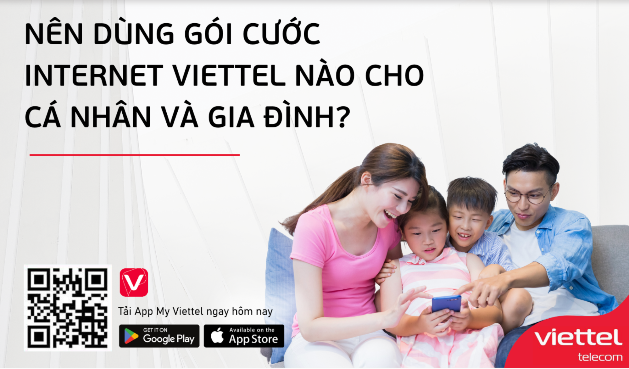 Nên dùng gói cước internet nào của viettel