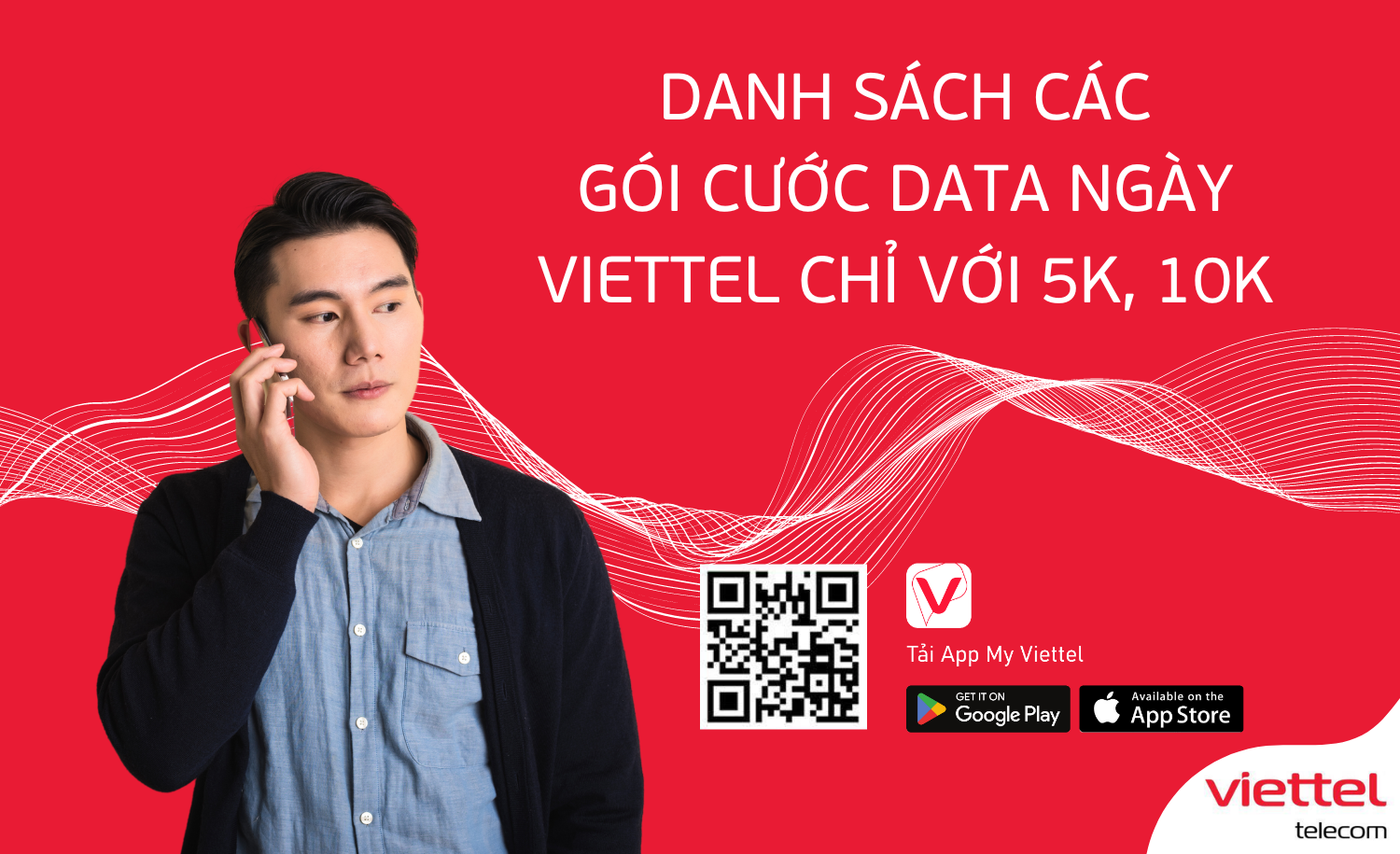 Tổng quan các gói cước data viettel 5k/ngày phổ biến
