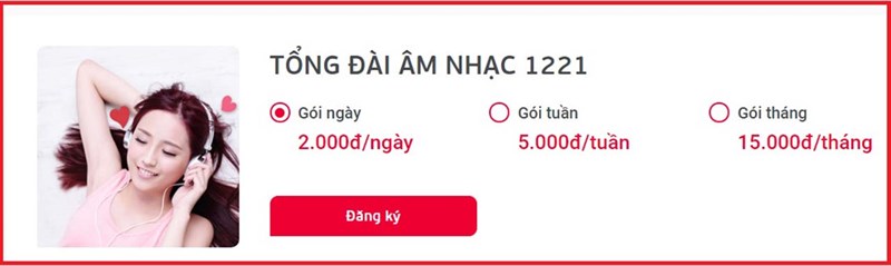 Bất kỳ thuê bao Viettel đều có thể đăng ký các dịch vụ gửi từ 1221.