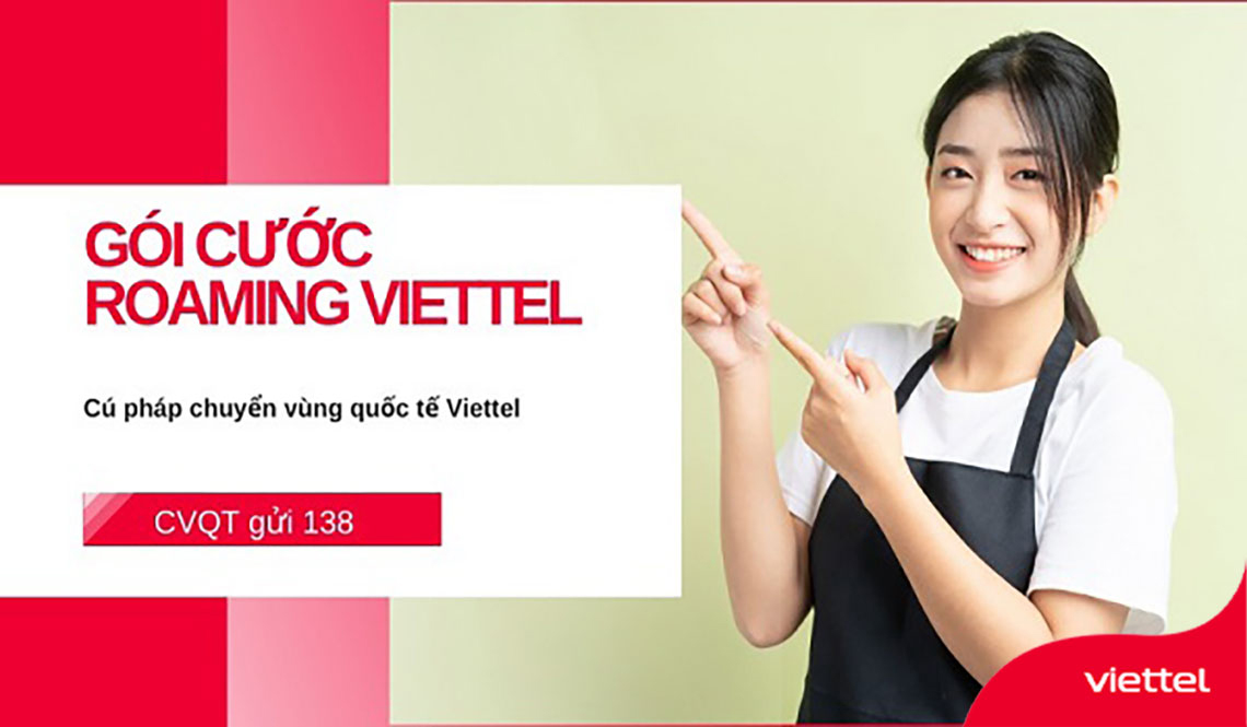 Cú pháp chuyển vùng quốc tế Viettel