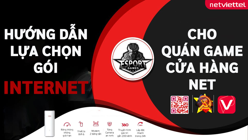 Tư vấn gói cước lắp mạng cho quán net