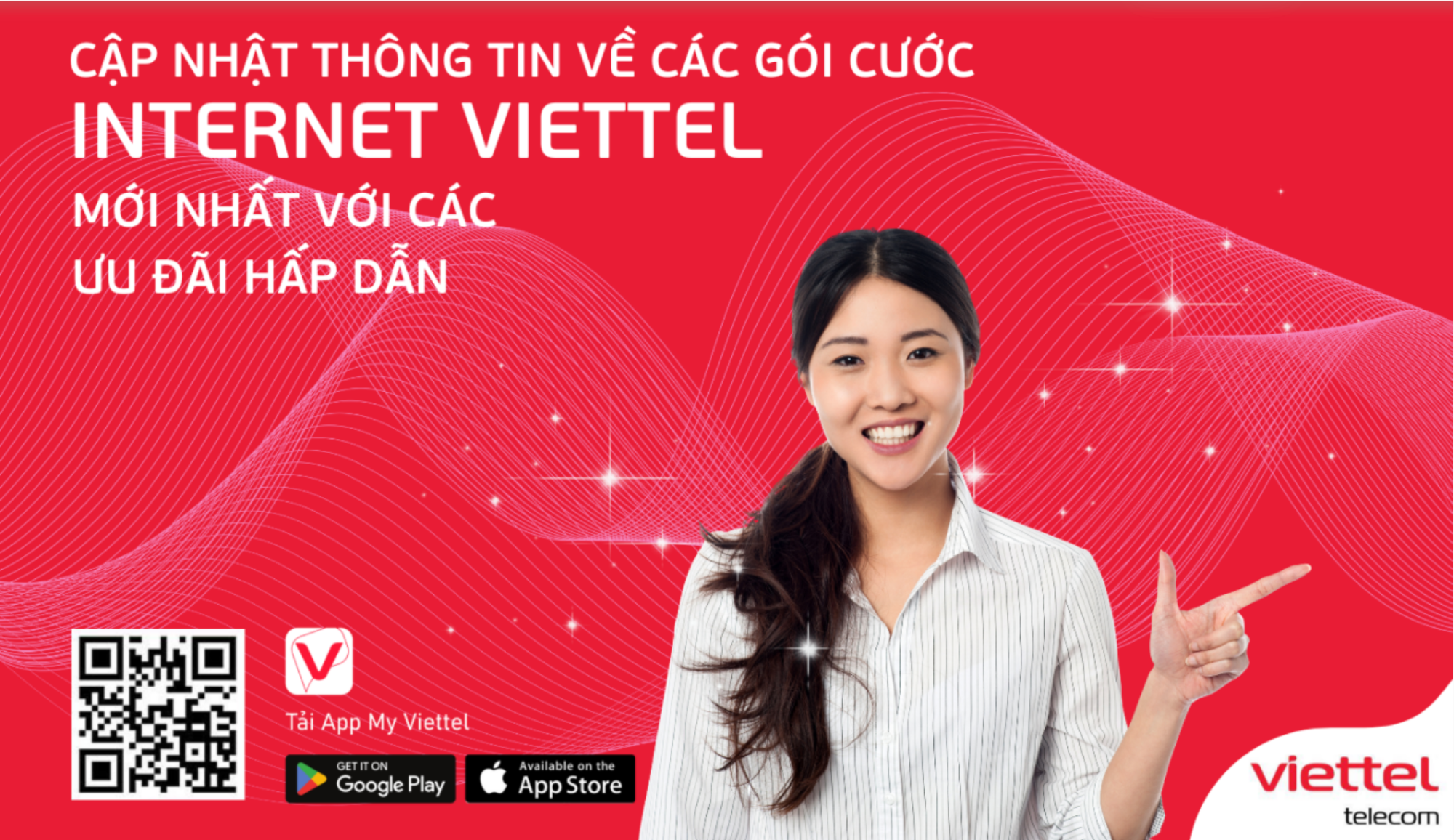 Đa dạng các gói cước lắp mạng Viettel Cần Thơ