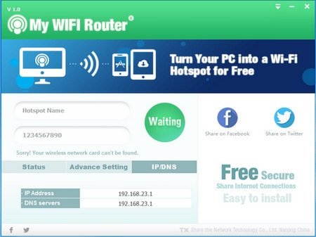 My WiFi Router giúp phát wifi miễn phí nhanh và dễ quản lý thiết bị.